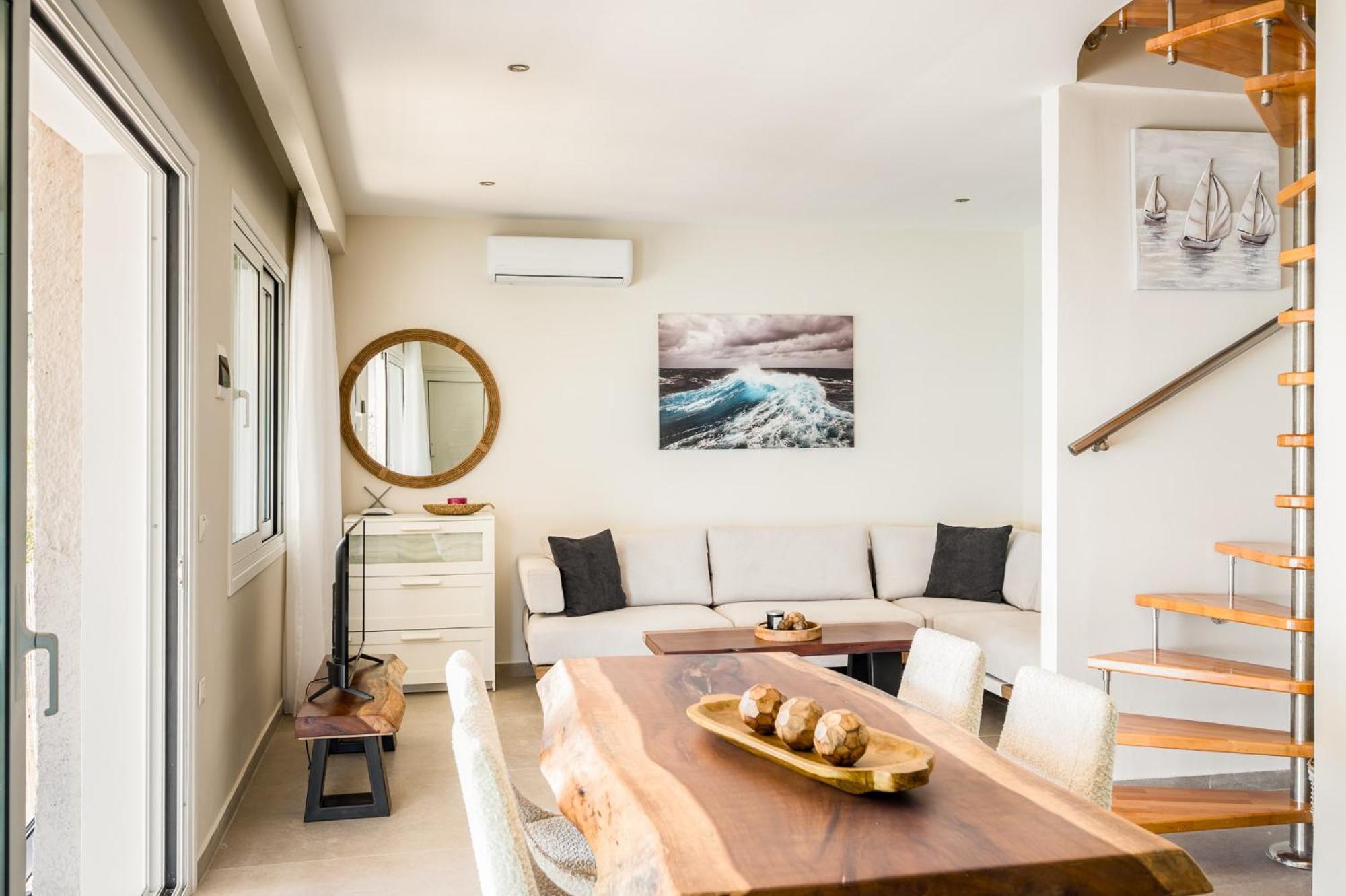 Villa Renata & Villa Filippos With Private Plunge Pool By Konnect อากิออส กอร์ดิออส ภายนอก รูปภาพ